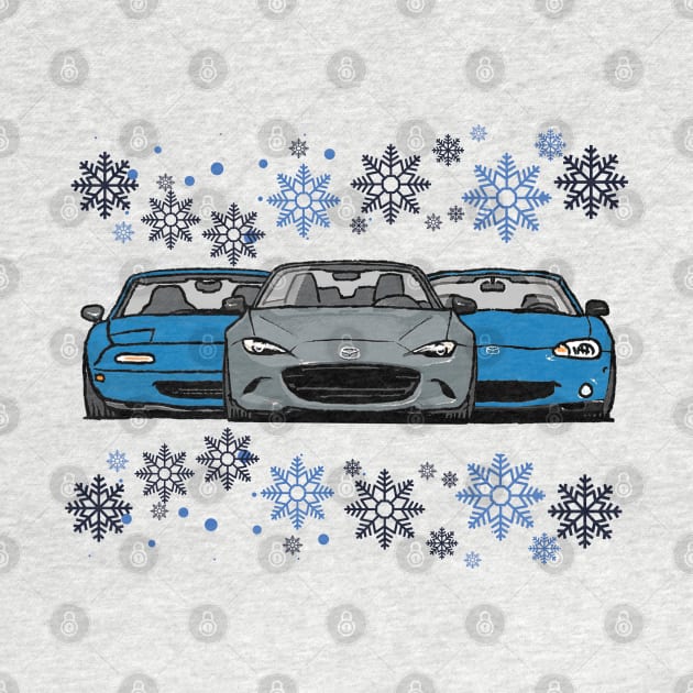 MX5 Miata Christmas by Woreth